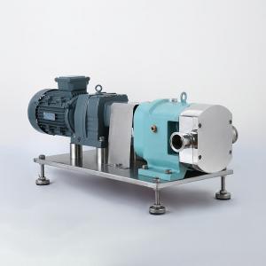 带推车的高粘度旋转叶泵