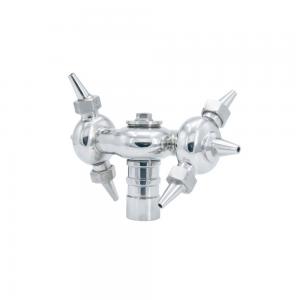 不锈钢男性穿线旋转清洁球