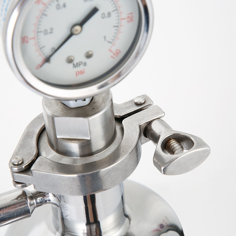 不锈钢SS304 SS316L卫生级单滤筒过滤器外壳