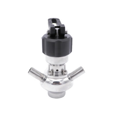 不锈钢SS316 DN15 ASEPTIC手动和气动采样阀